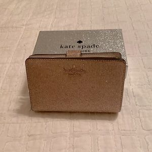 Gold Glitter Kate Spade Wallet